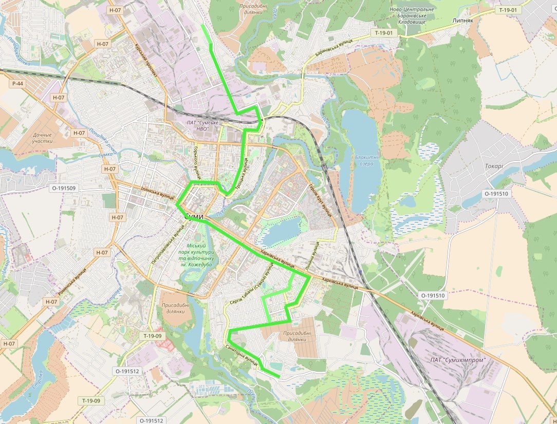 Маршрут №58А https://transport.sumy.ua