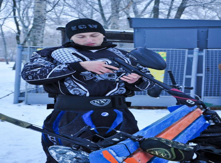 В Сумах прошел яркий пейнтбольный турнир