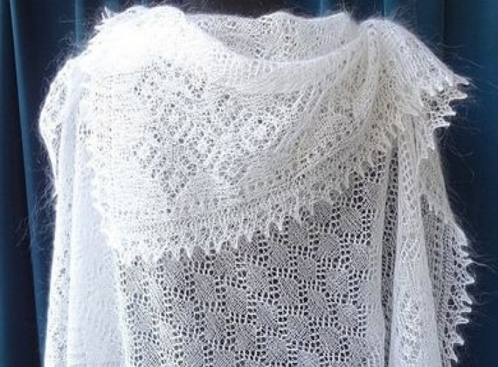 Только 5 дней с 24 по 28 ноября в Сумах «Оренбургский пуховый платок»