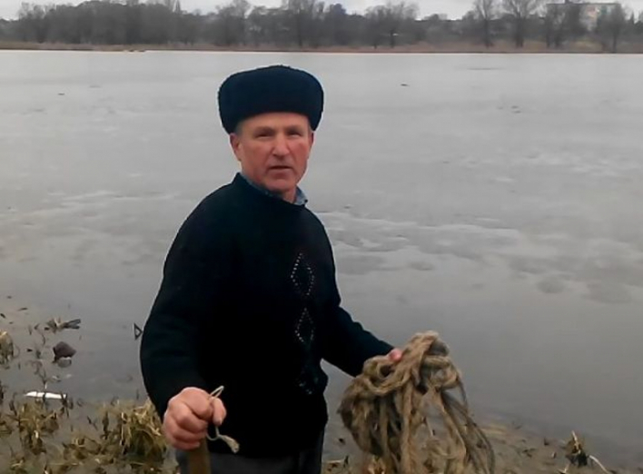 На Сумщине мужчина спас рыбака на водоеме (+фото)
