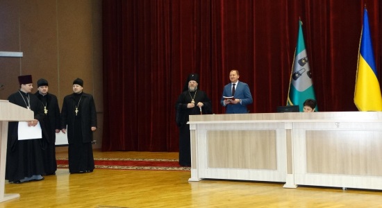 Мэр Сум получил медаль от духовенства