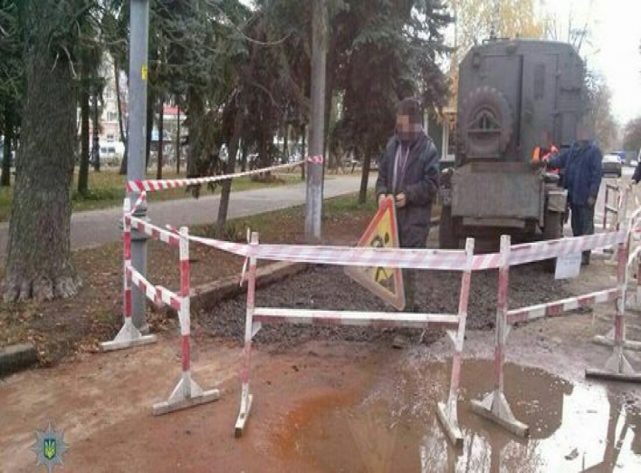 Сумские копы выявили нарушения организации дорожных работ (+фото)