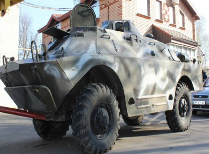 Сумские энергетики ремонтируют БРДМ для АТО (+фото)