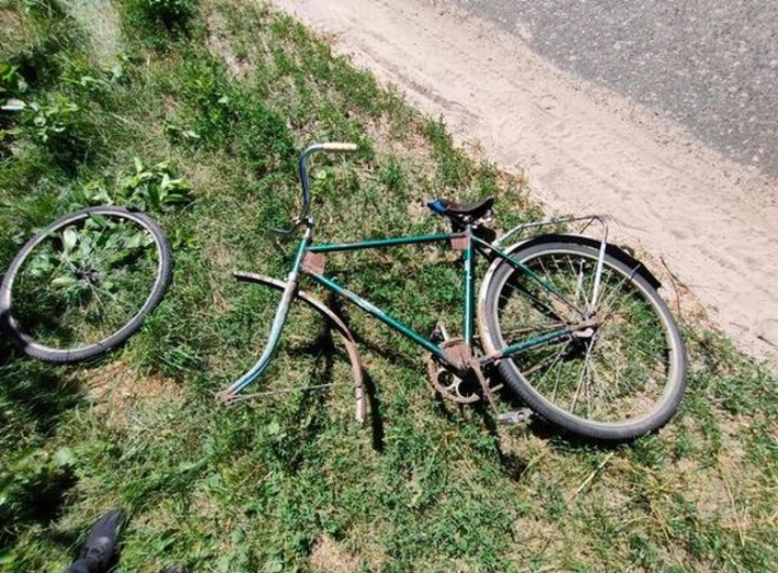 На Сумщині поліція розшукала чоловіка, який скоїв наїзд на велосипедиста фото