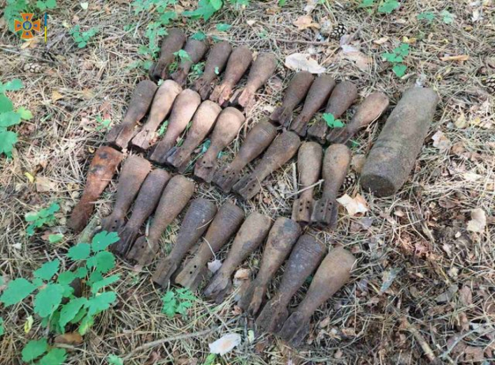 Небезпечна знахідка: 30 застарілих боєприпасів виявлено на Сумщині упродовж доби фото