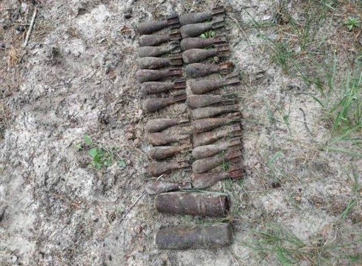 На Сумщині за минулий тиждень знешкоджено 112 застарілих боєприпасів фото