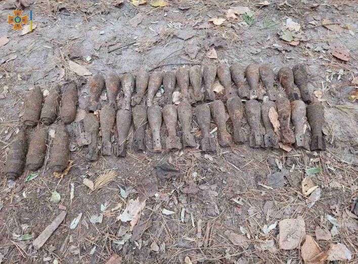 36 застарілих боєприпасів виявлено на Сумщині за минулу добу фото