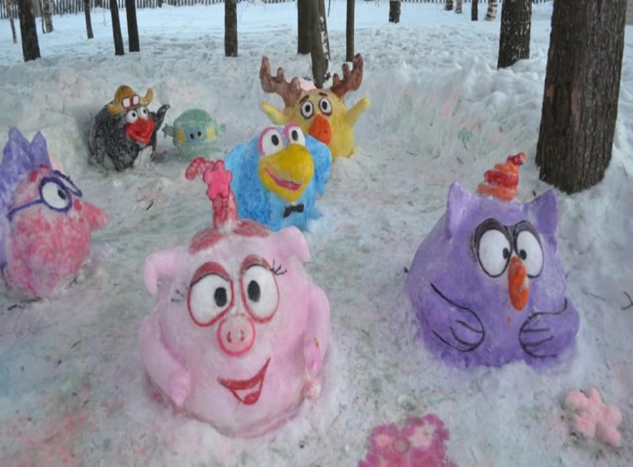 На Сумщині влаштують конкурс снігових фігур фото