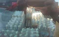 На Роменщині поліцейські вилучили більше 600 пляшок горілчаних виробів фото