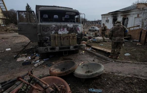 Росія після розгрому у Тростянці вивела частину військ з України фото