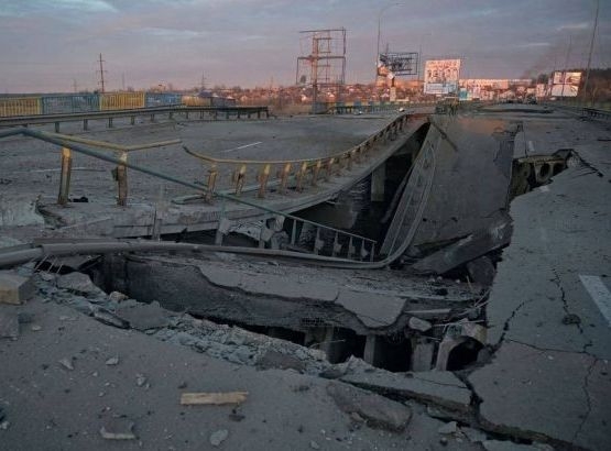В Україні від початку війни зруйновані понад 23 тисячі кілометрів доріг