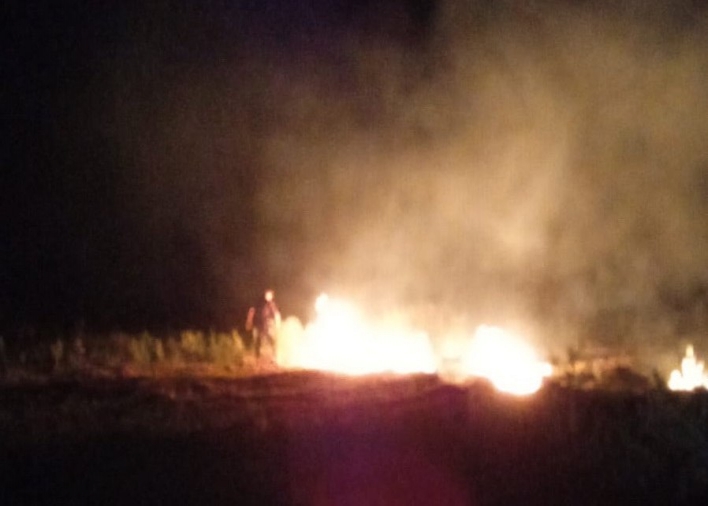 На Сумщині поліцейські врятували село від пожежі фото