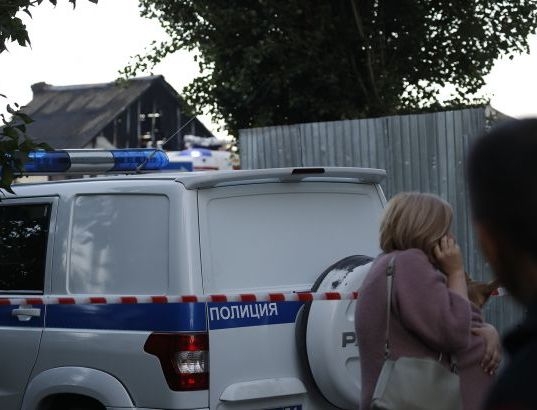 У Росії знову намагалися спалити поліцейську дільницю