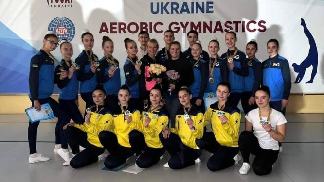Сумські спортсмени відзначились на чемпіонаті України зі спортивної аеробіки фото