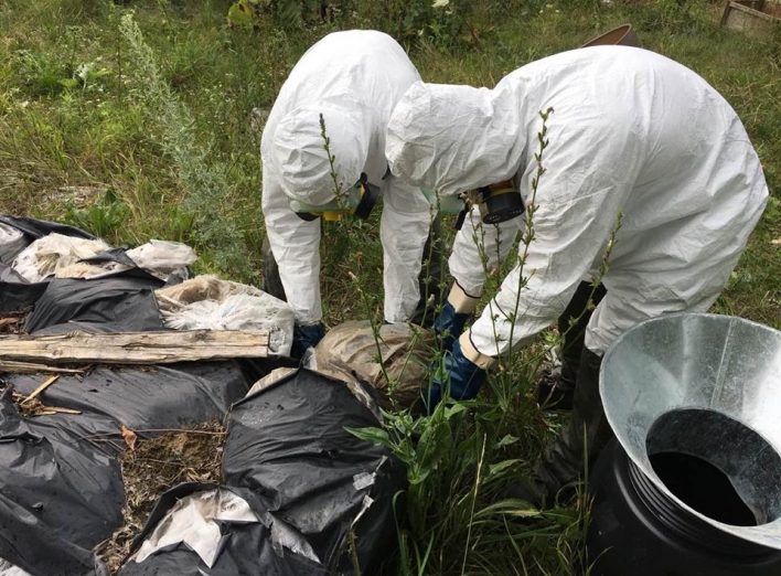 Держекоінспекція домоглася ліквідації звалища отрутохімікатів у Сумах фото