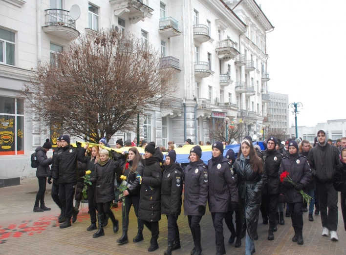 У Сумах пройшли заходи до Дня Соборності України фото