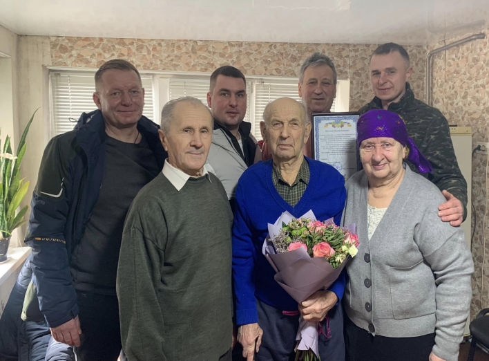 Житель Недригайлова відзначив 100-річний ювілей фото