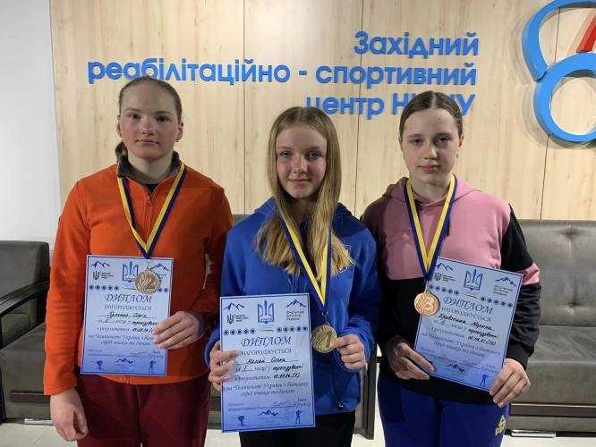 Сум’янка стала чемпіонкою України з біатлону фото
