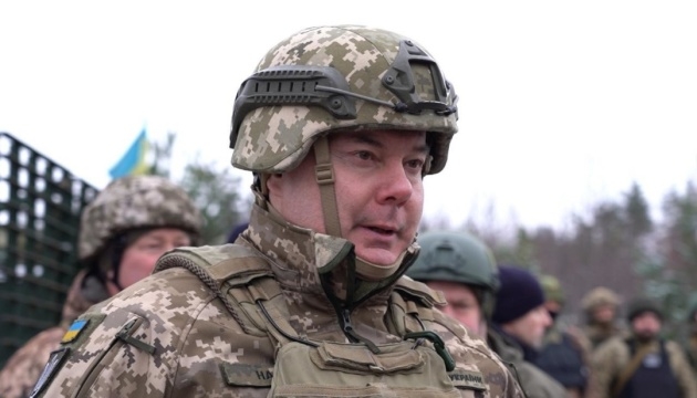 Командувач Об’єднаних сил ЗСУ відвідав позиції військових на Сумщині фото