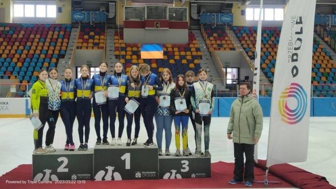 Шосткинські ковзанярі відзначилися на чемпіонаті України з шорт-треку фото
