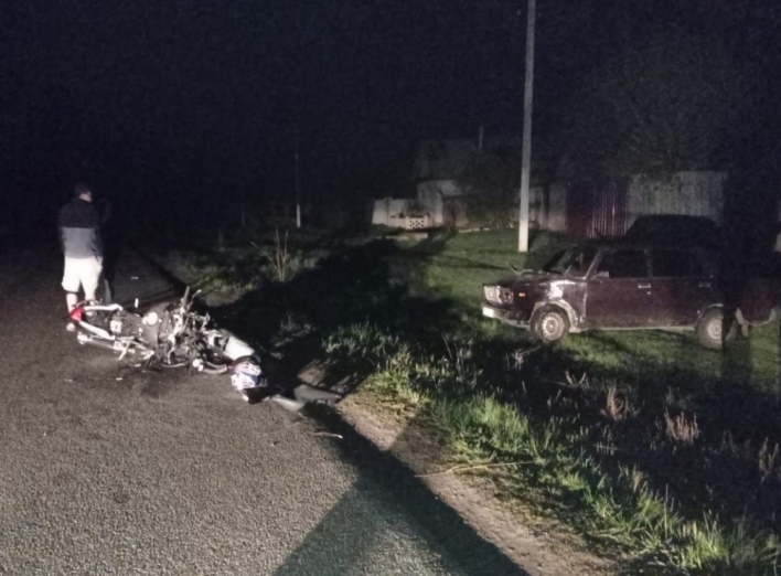 На Сумщині мотоцикл зіткнувся з легковиком: травмувалося двоє фото