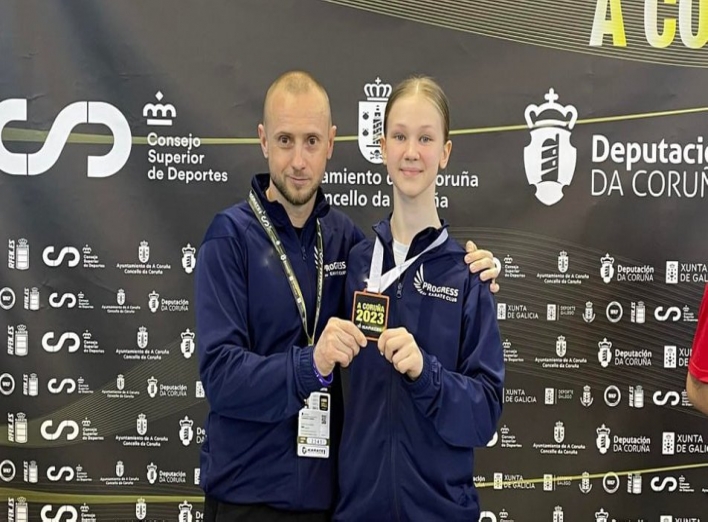 Каратистка із Сум здобула "бронзу" на турнірі Karate 1. Youth League в Іспанії фото