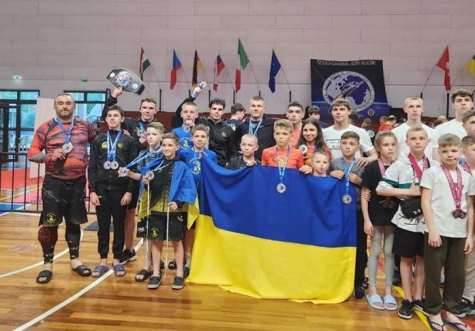 Тростянецькі бійці відзначилися на чемпіонаті Європи з козацького двобою фото