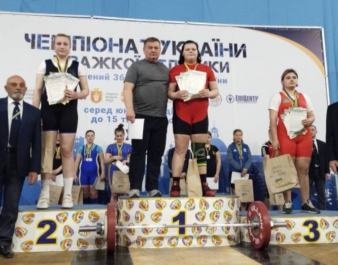 Роменчанка виграла чемпіонат України з важкої атлетики фото