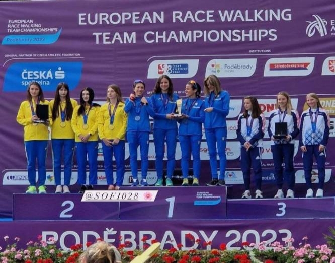 Сум’янка виграла “срібло” на чемпіонаті Європи зі спортивної ходьби фото