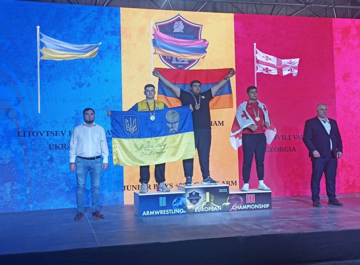 Рукоборці з Сумщини відзначилися на чемпіонаті Європи фото