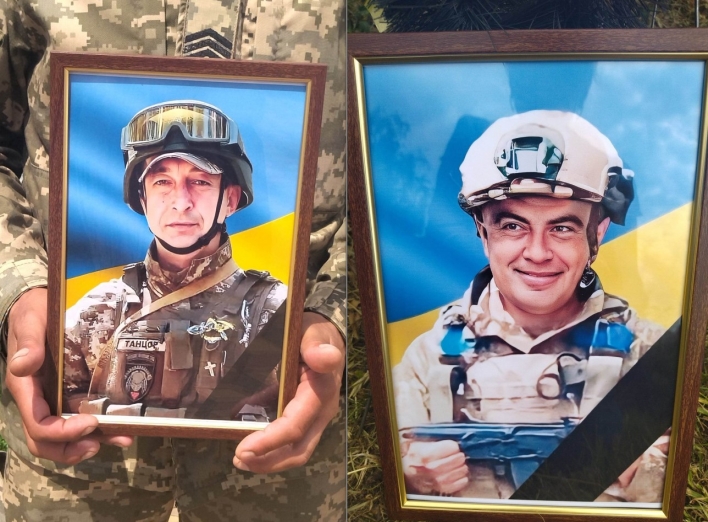 У Буринські громаді провели в останню путь двох героїв фото