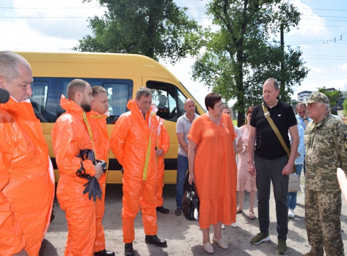 У Сумах завершилися штабні тренування при виникненні хімічної аварії фото У Сумах завершилися штабні тренування при виникненні хімічної аварії фото