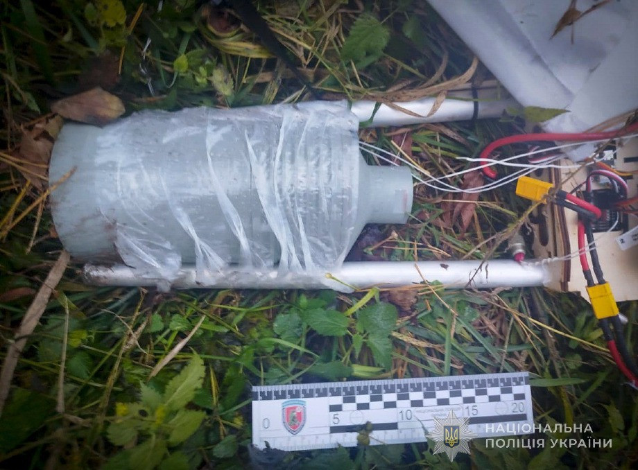 Поліція знешкодила бойову частину російського БПЛА вагою понад 3 кг у Сумській громаді