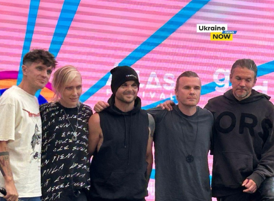 Гурт The Rasmus провів першу ніч в Україні в укритті через атаку Росії