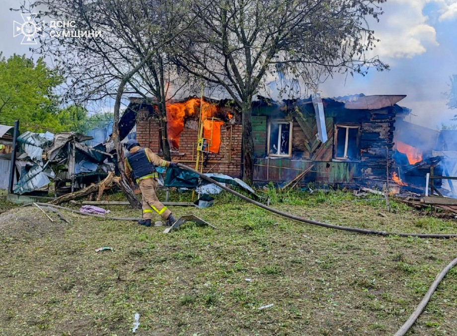 На Сумщині зафіксовано майже 140 ворожих обстрілів