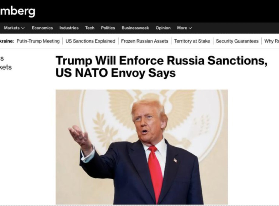 Трамп готує нові санкції проти росії, щоб змусити путіна до переговорів, — посол США в НАТО