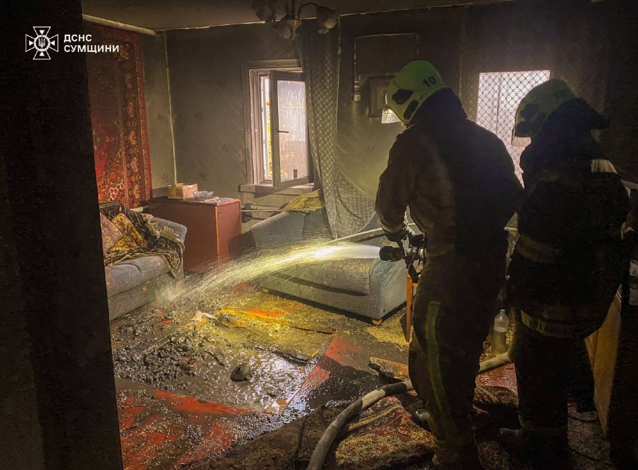 У Тростянці на пожежі в житловому будинку загинула літня жінка