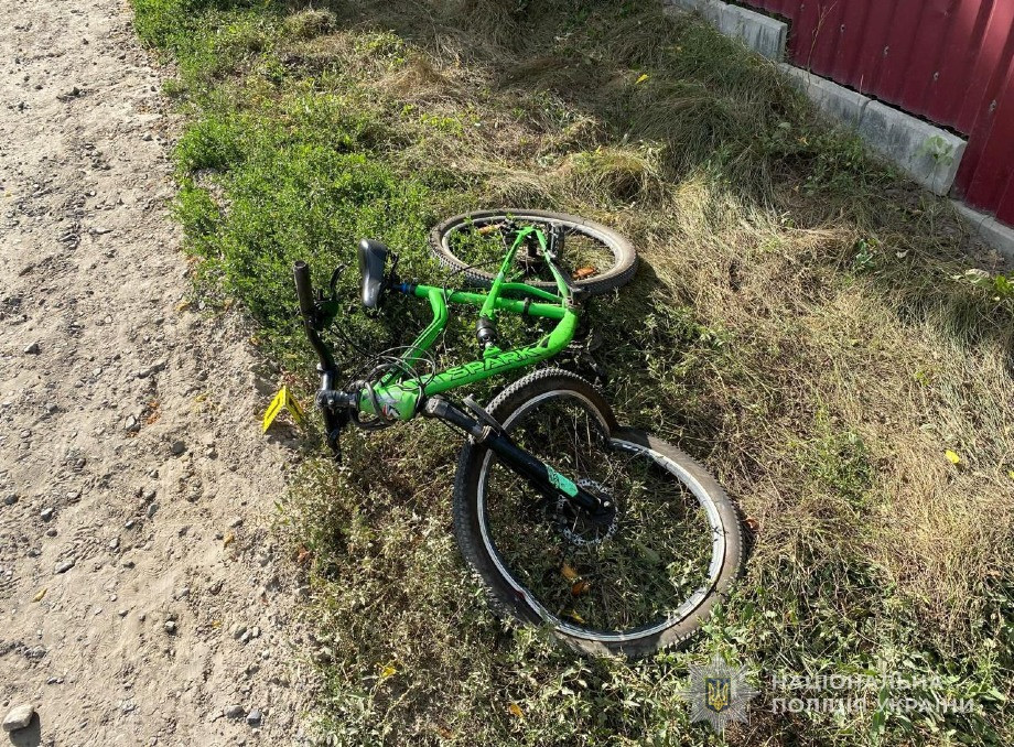 На Сумщині водій збив 12-річного велосипедиста