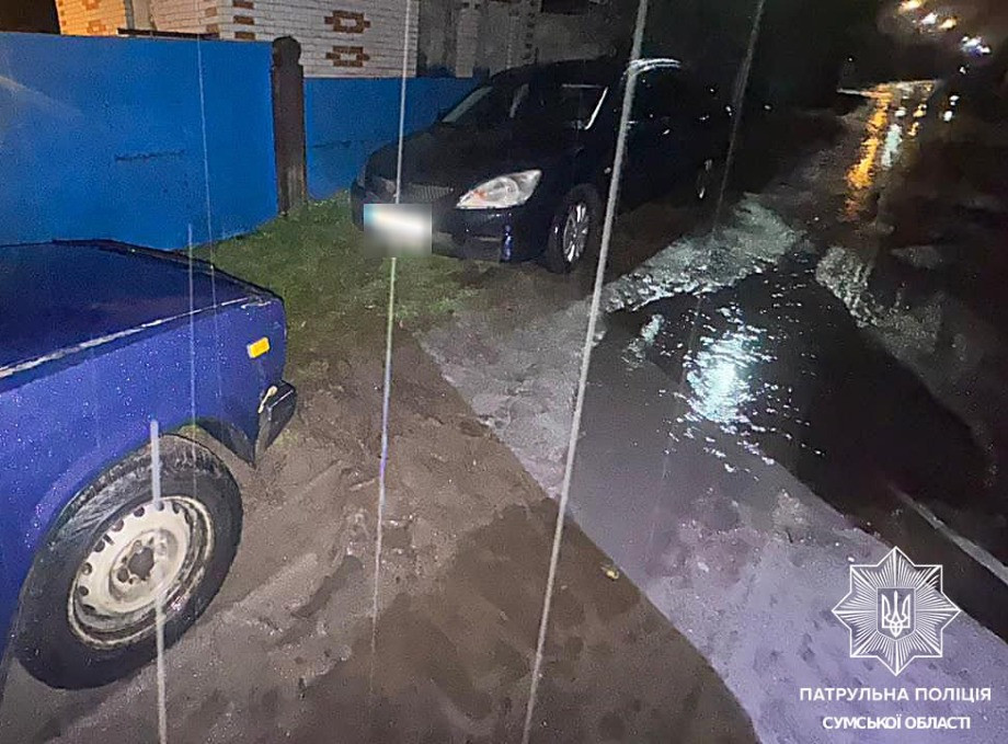 У Сумах п'яний водій без документів спричинив ДТП