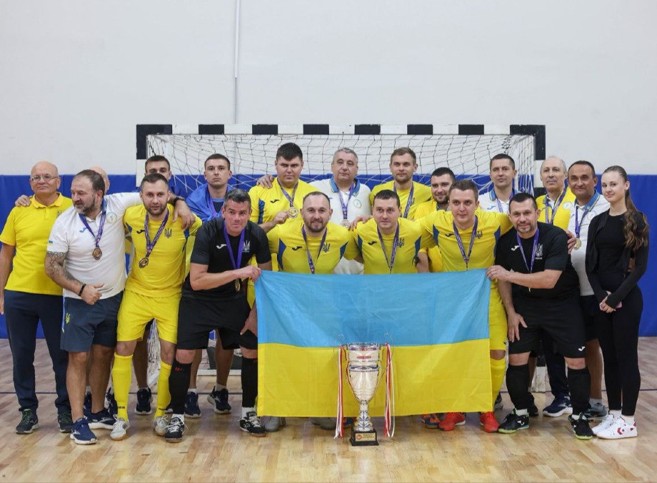 Сумські футзалісти виграли чемпіонат світу серед спортсменів з вадами зору