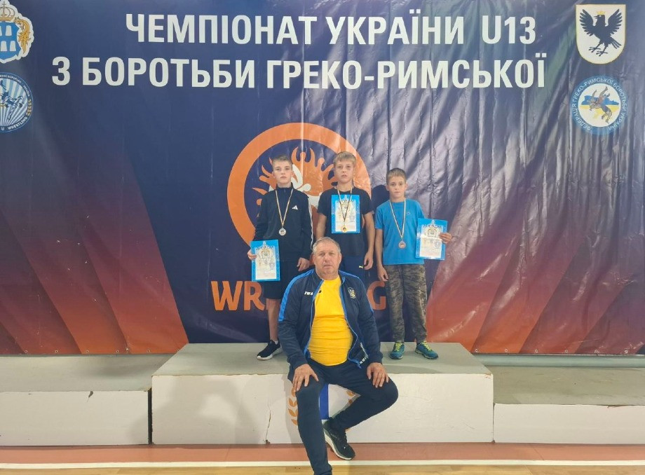 Борці Сумщини здобули медалі на чемпіонаті України