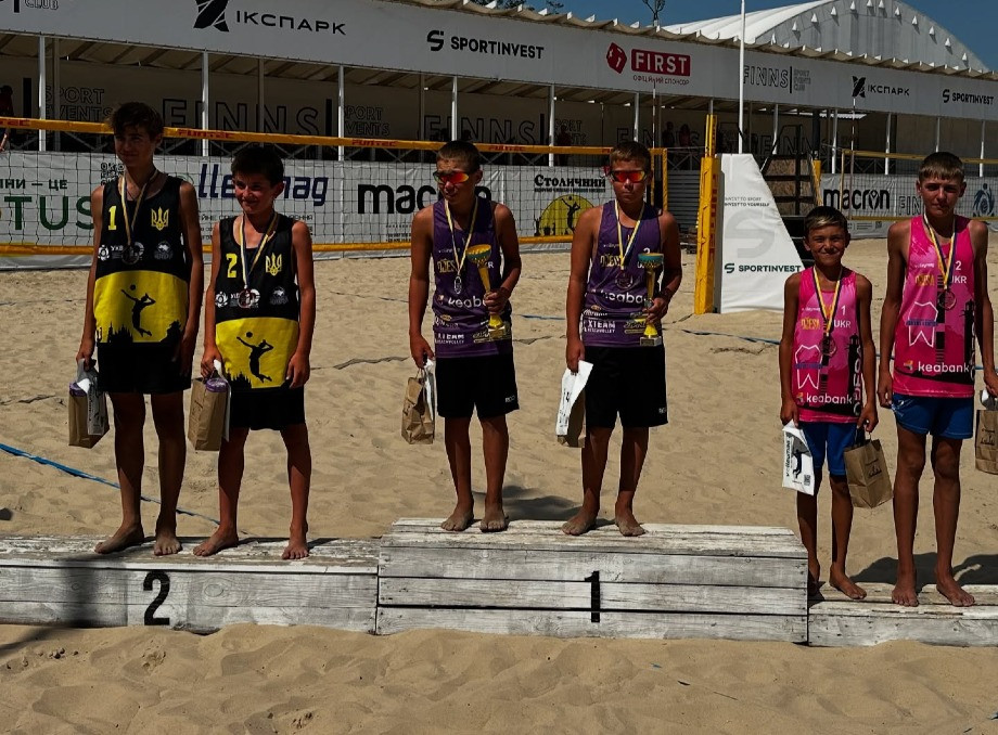 Юні сумські волейболісти здобули «бронзу» на чемпіонаті України