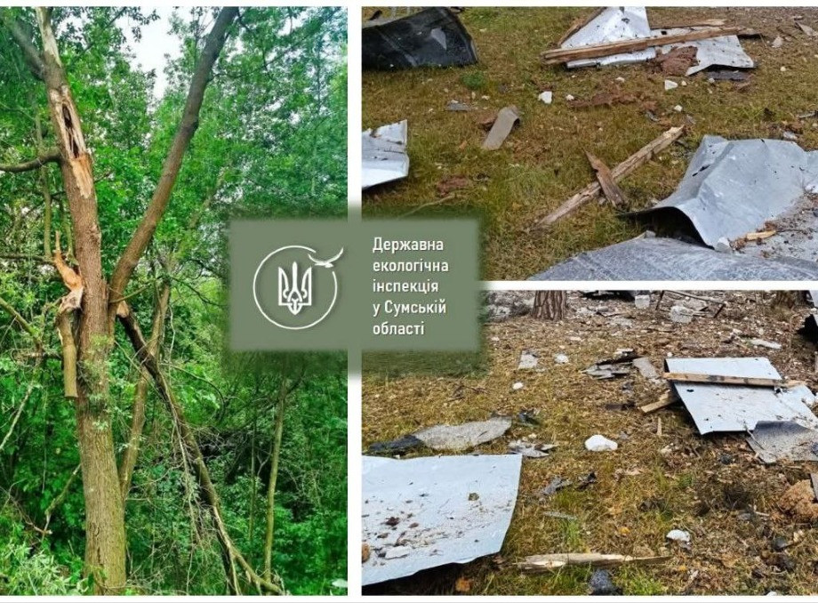 Екологи оцінюють шкоду довкіллю після атак росіян на Суми