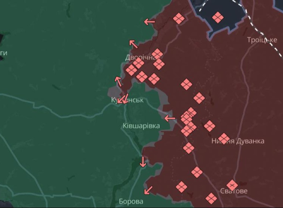 У Куп’янську російські війська опинилися у гіршому становищі, ніж українські – ОСУВ "Хортиця"