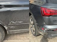 У Сумах 77-річний водій зачепив Audi та втік з місця аварії