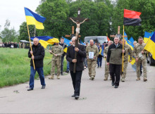 На Івано-Франківщині поховали військового Василя Гомеля, який загинув на Сумщині