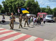 У Лебедині провели в останню путь загиблого захисника Арсенія Короткого