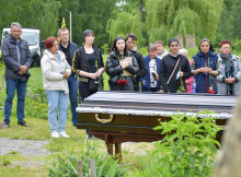 Кролевецька громада попрощалася із загиблим захисником Олексієм Горбачовим