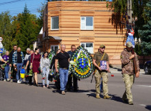 В Охтирці попрощалися із захисником Олексієм Бурдуном