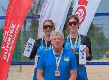 Сум’янка виборола «бронзу» на юніорському чемпіонаті України з пляжного волейболу
